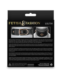 Fetish &amp; Fashion Lilith Collar - Black