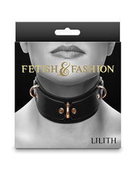 Fetish &amp; Fashion Lilith Collar - Black