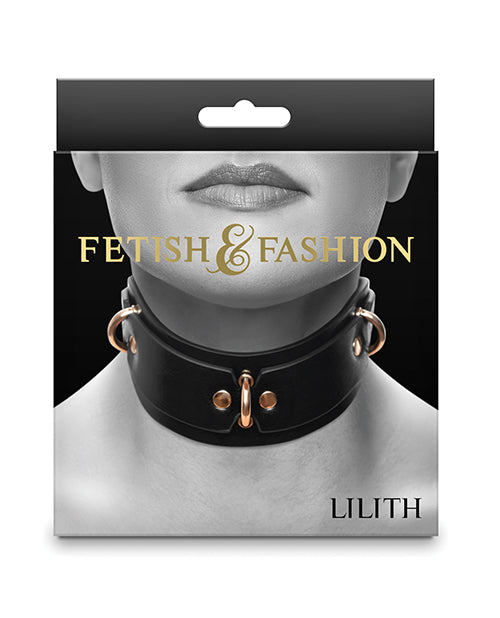 Fetish &amp; Fashion Lilith Collar - Black