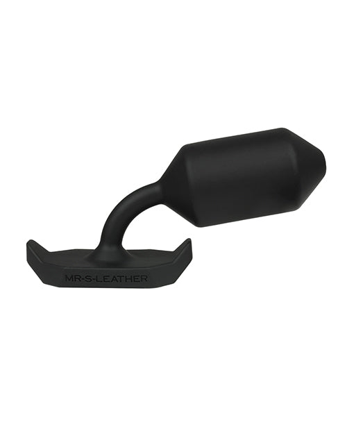 ElectraStim x Mr. S Leather - World&#039;s Most Comfortable Silicone Electro Butt Plug - Black