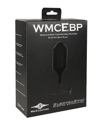 ElectraStim x Mr. S Leather - World&#039;s Most Comfortable Silicone Electro Butt Plug - Black