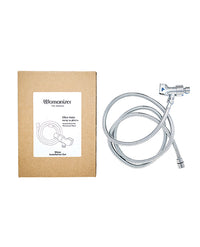 Womanizer Wave Shower Hose &amp; Arm Mount Set - Chrome