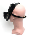 NO ETA $=665 Bondage Pup Hood - O/S Black