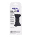 Merci Bind &amp; Tie Hemp Bondage Rope - 50 ft Black
