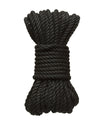 Merci Bind &amp; Tie Hemp Bondage Rope - 30 ft - Black