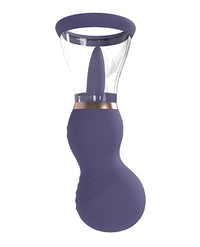 Shots Pumped Sensual Rechargeable Vulva &amp; Breast Pump - Purple