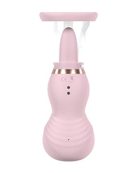 Shots Pumped Sensual Rechargeable Vulva &amp; Breast Pump - Pink
