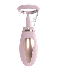 Shots Pumped Enhance Rechargeable Vulva &amp; Breast Pump - Pink