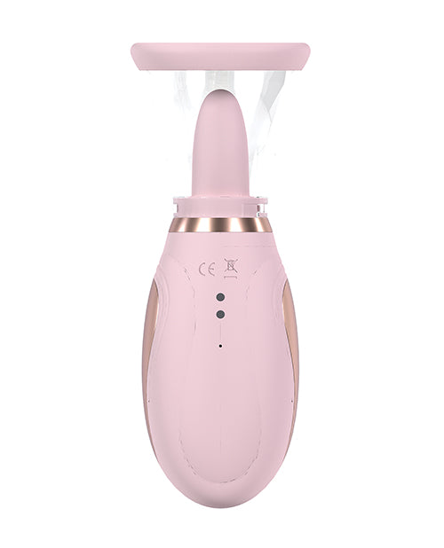Shots Pumped Enhance Rechargeable Vulva &amp; Breast Pump - Pink