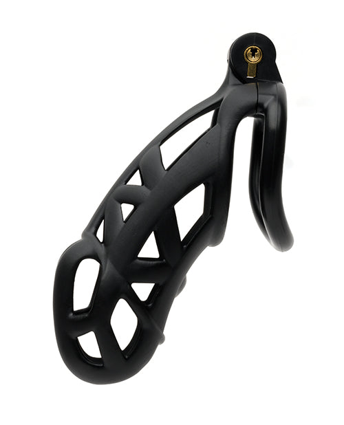 NO ETA $=Sport Fucker Cellmate Guardian Chastity Cage - Size 4 Black