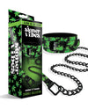 Stoner Vibes Glow in the Dark Collar &amp; Leash
