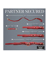 Bedroom Bliss Lover&#039;s Restraint Set - Red