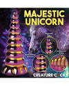 Creature Cocks Twilight Rainbow Glass Dildo