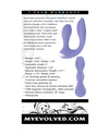 Evolved Every Way Play Remote Controlled Rabbit Vibrator - Lilac
