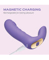 RORA App-Controlled Rotating G-Spot Vibrator &amp; Clitoral Stimulator - Purple