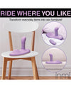 Inmi Thrust "N" Grind Thrusting & Vibrating Silicone Grinder - Purple