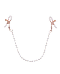 Sex &amp; Mischief Peaches &#039;n CreaMe Pearl Nipple Clamps