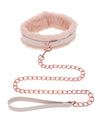 Sex &amp; Mischief Peaches &#039;n CreaMe Fur Collar &amp; Leash
