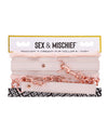 Sex &amp; Mischief Peaches &#039;n CreaMe Fur Collar &amp; Leash