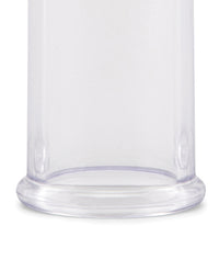 Lux Fetish Nipple Suckers w/Clitoral Pump - Clear/Black