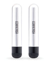 Lux Fetish Vibrating Nipple Suckers w/Quick Release - Pink/Purple