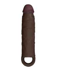 Shaft Model F Flexskin Liquid Silicone 8.8&quot; Sheath - Mahogany