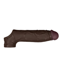 Shaft Model F Flexskin Liquid Silicone 8.8&quot; Sheath - Mahogany