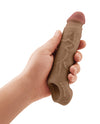 Shaft Model F Flexskin Liquid Silicone 7.8&quot; Sheath - Oak