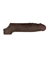 Shaft Model F Flexskin Liquid Silicone 7.8&quot; Sheath - Mahogany
