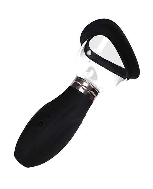 Shots Pumped Delightful Clitoral, Nipple &amp; Breast Pump - Black