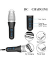 The Male Rose Pro Thrusting Rotating &amp; Vibrating 3D Masturbator - Black