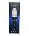 The Male Rose Pro Thrusting Rotating &amp; Vibrating 3D Masturbator - Black