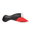 Curve Toys Jock Sucking &amp; Vibrating Masturbator - Black/Red