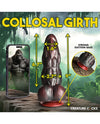 Creature Cocks King Kong Silicone Dildo - Red/Gray