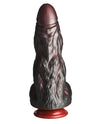 Creature Cocks King Kong Silicone Dildo - Red/Gray