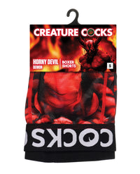 Creature Cocks - Creature Wear Horny Devil Demon Boxer Shorts - SM
