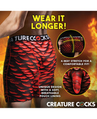Creature Cocks - Creature Wear Horny Devil Demon Boxer Shorts - MD