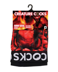 Creature Cocks - Creature Wear Horny Devil Demon Boxer Shorts - MD
