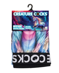 Creature Cocks - Creature Wear Mystique Unicorn Boxer Shorts - LG