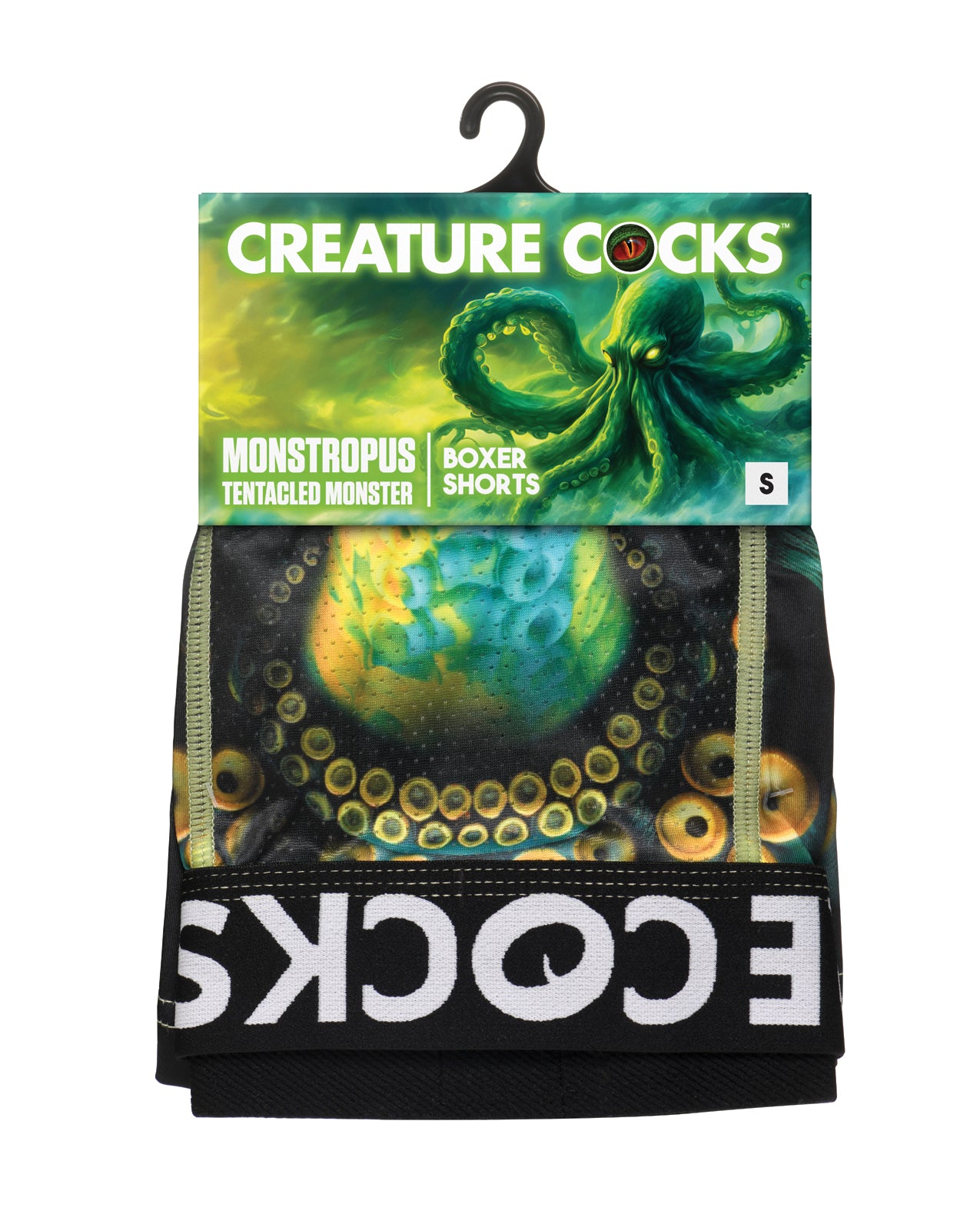 Creature Cocks - Creature Wear Monstropus Tentacled Monster Boxer Shorts - SM