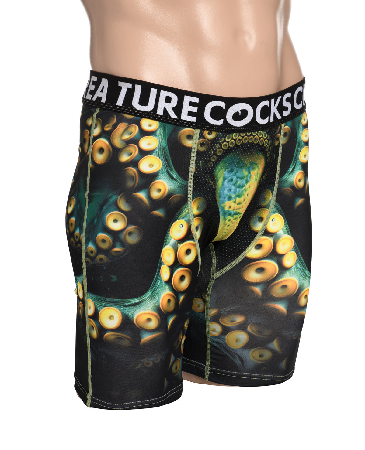 Creature Cocks - Creature Wear Monstropus Tentacled Monster Boxer Shorts - MD