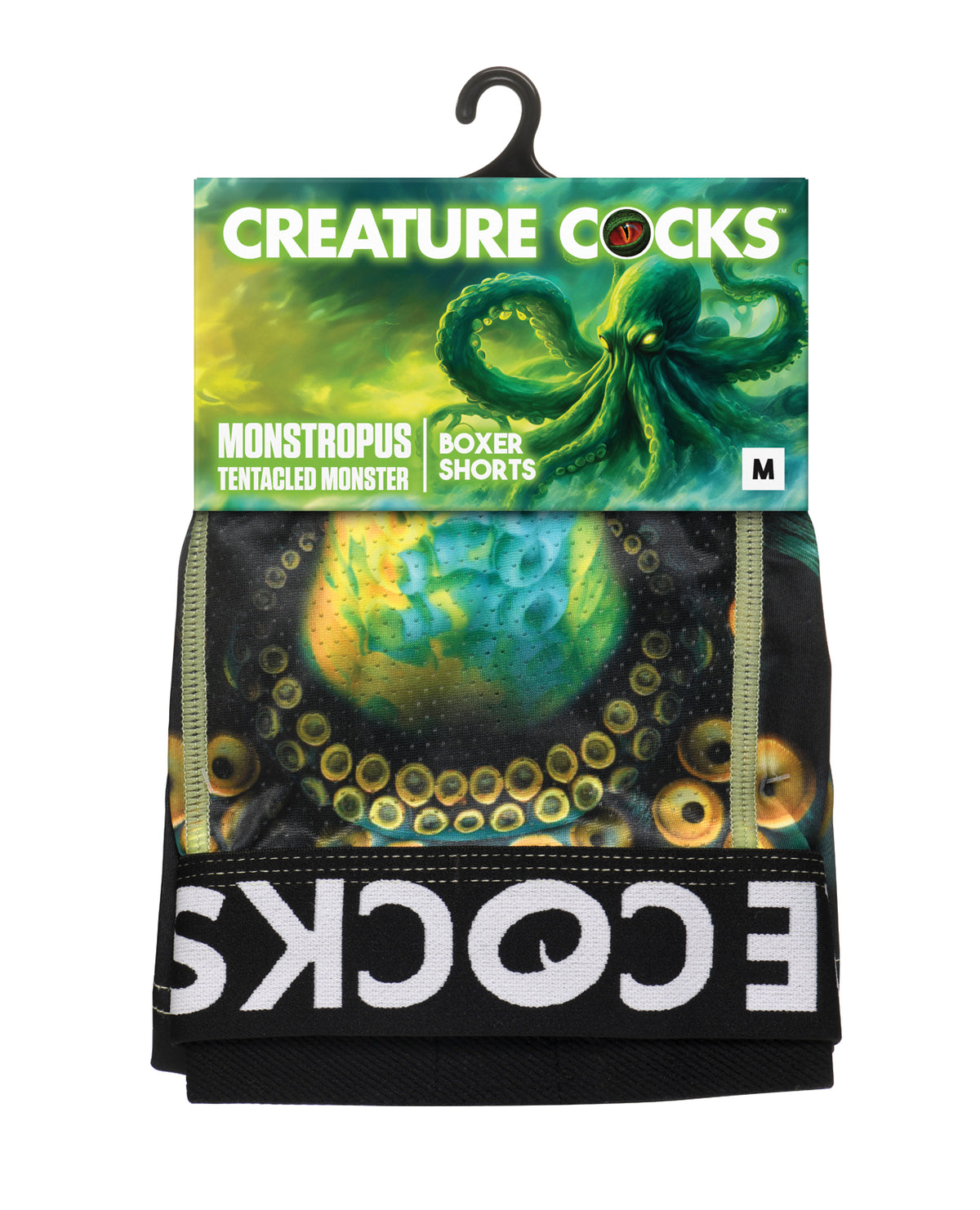 Creature Cocks - Creature Wear Monstropus Tentacled Monster Boxer Shorts - MD