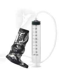 Creature Cocks Night Prowler Squirting Silicone Penis Enhancer - Silver