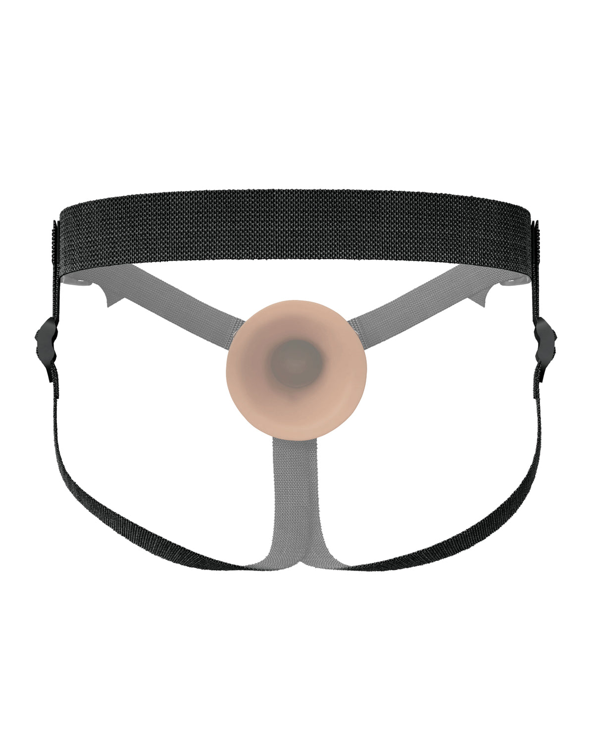 Fantasy X-Tensions Elite 9" Silicone Hallow Strap-On Dual Density - Brown