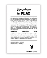 Playboy Pleasure Rim Shot - Black