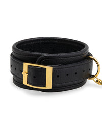 Lux Fetish Solid Gold Expandable Spreader Bar Set w/Detachable Leatherette Cuffs