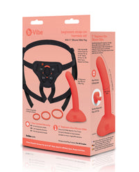 b-Vibe Beginner's Strap-On Harness Set - With 5 Silicone Dildo Peg