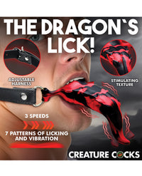 Creature Cocks Vibrating Demon's Tongue - Red