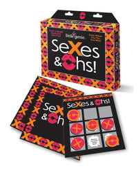 Sexes & Ohs - Sexy Tic Tac Toe Scratch Off Game