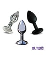 Dr. Tush's First Step Collection Anal Plug Set - Glass, Metal, Silicone